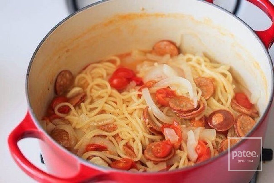 Супер-спагетти - Шаг 2