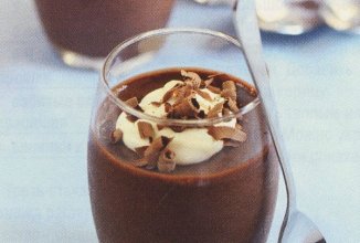 Молочный кисель с какао