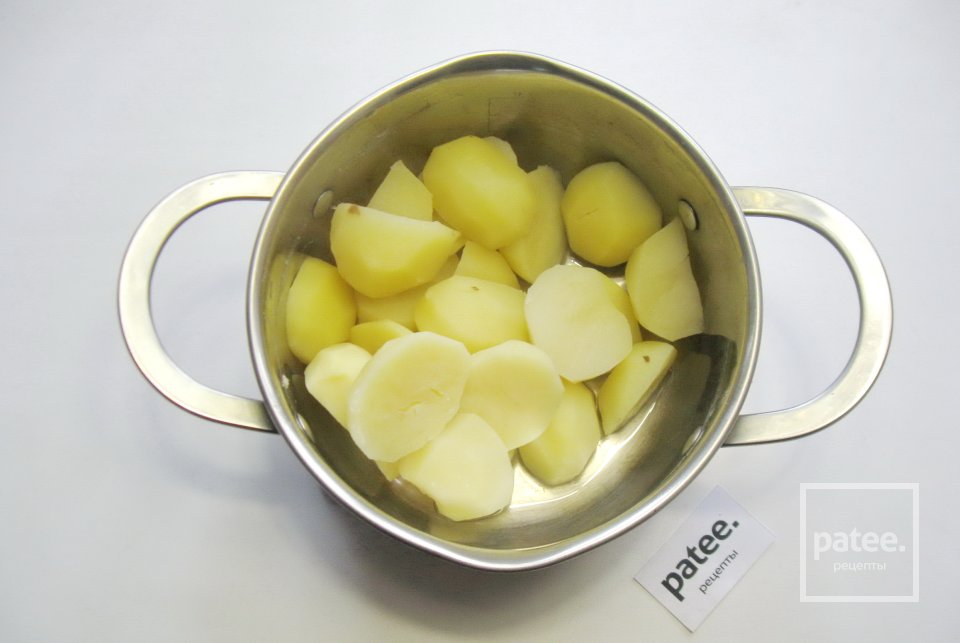 Картофельное пюре с курицей и грибами - Шаг 6