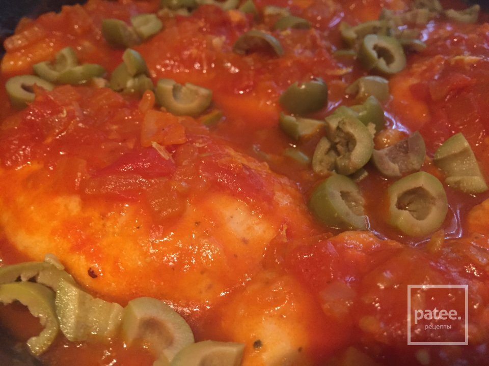 Сочная куриная грудка в томатном соусе👍😋 - Шаг 8