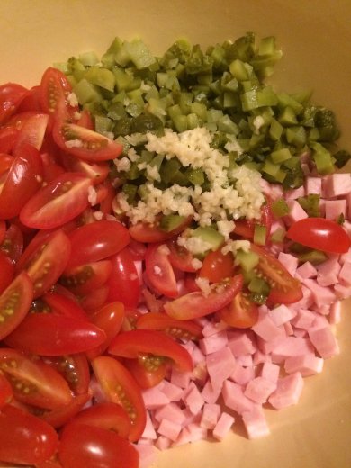 Салат как сэндвич - Шаг 1