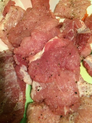 Свинина по-румынски - Шаг 1