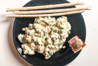 Нежный ПП салат