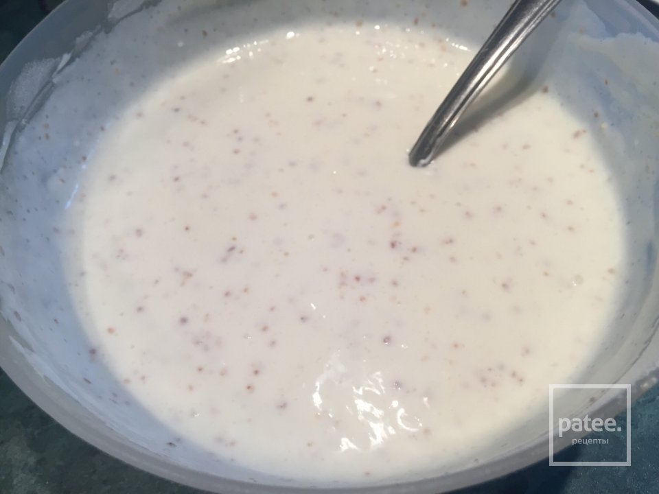 Пирог с черносливом и сметанным кремом😍 - Шаг 3