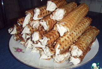Вафельные трубочки