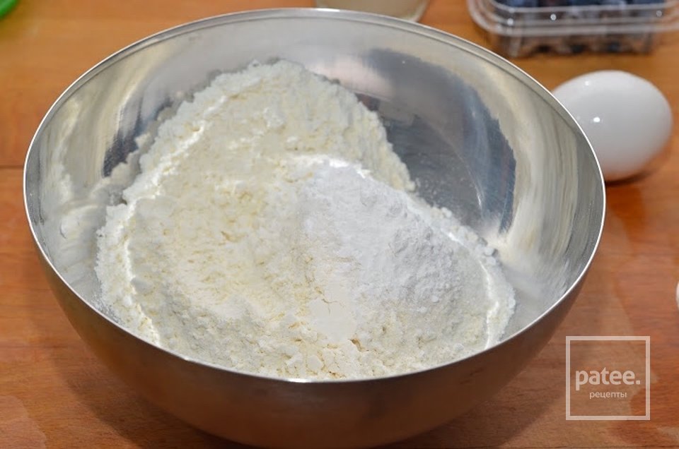 Американские блинчики с голубикой - Шаг 3