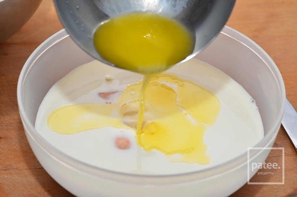 Американские блинчики с голубикой - Шаг 4