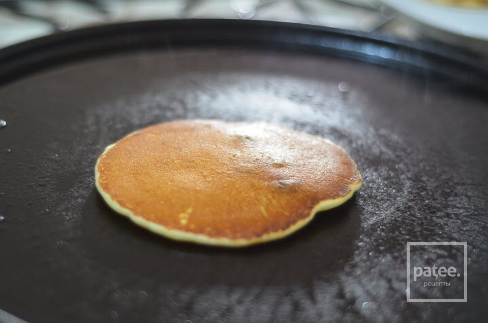 Американские блинчики с голубикой - Шаг 8