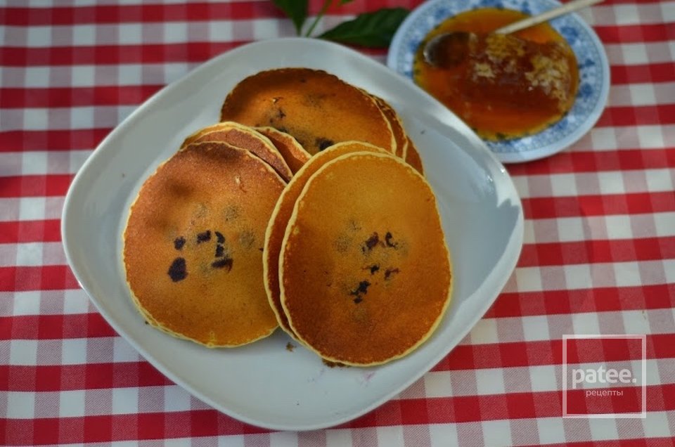 Американские блинчики с голубикой - Шаг 9