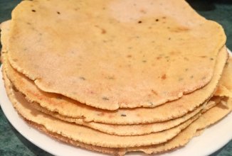 Рисово-кукурузные лепешки с тмином😍