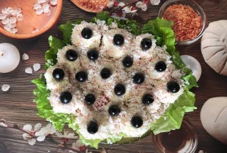 Закуска «Ёлочные шарики»