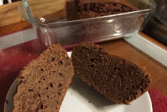 Кекс на основе горячего шоколада