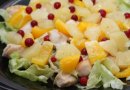 САЛАТ ИЗ ФИЛЕ КУРИЦЫ, АНАНАСА