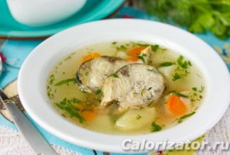 Рыбный суп из скумбрии