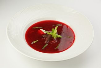 Быстрый борщ с пекинской капустой