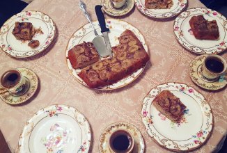 Банановый пирог-перевертыш