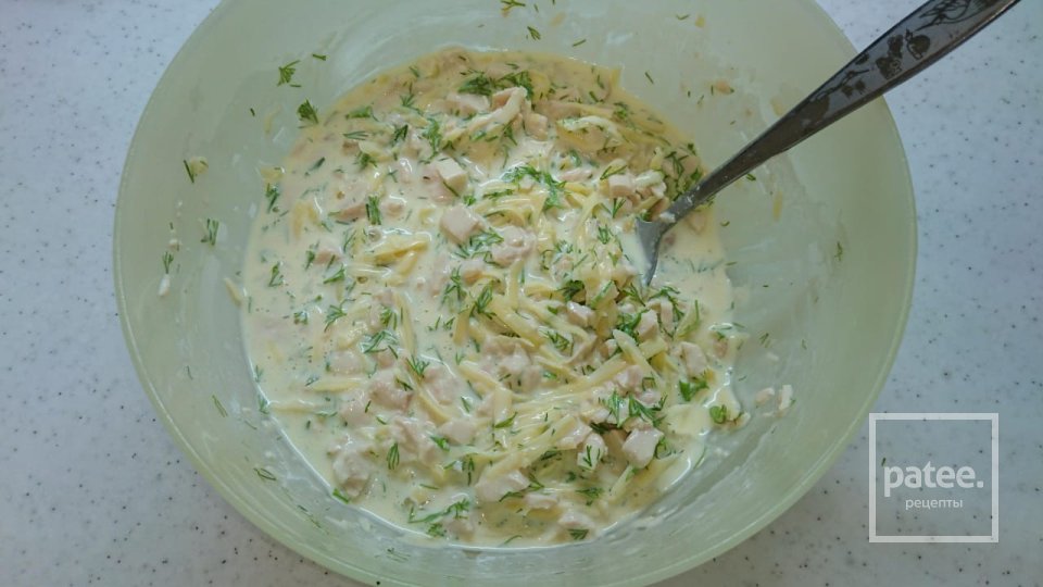 Мафины с курицей - Шаг 5
