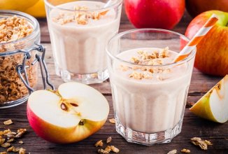 Яблочная гранола с семечками