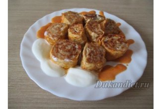 Мясные рулетики (с чередования)дюкан