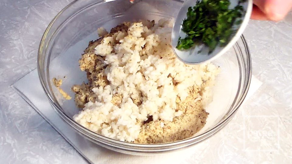 Биточки из чечевицы и риса - Шаг 4