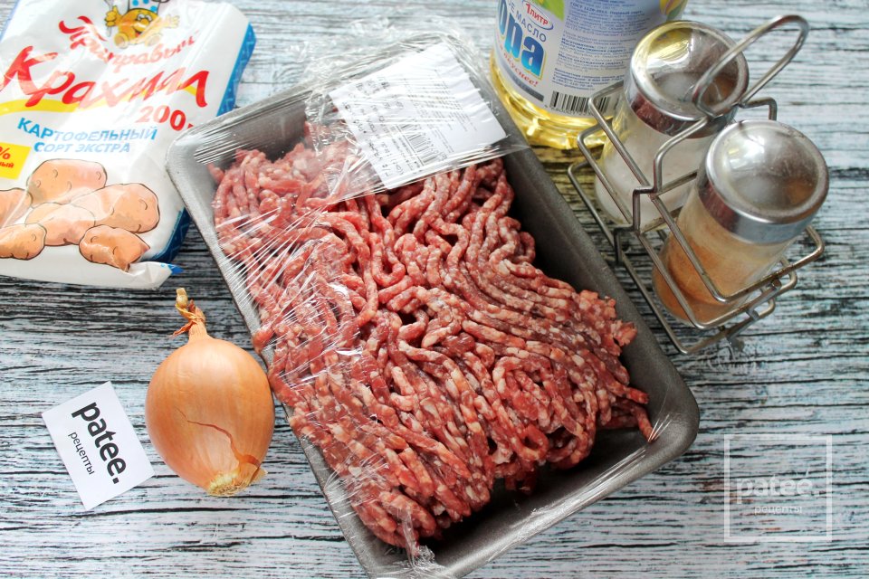 Котлеты из говядины жаренные на сковороде - Шаг 1