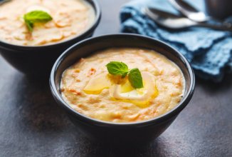 Манная каша с тыквой