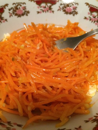 Рулет с лавашом и корейской морковью - Шаг 2