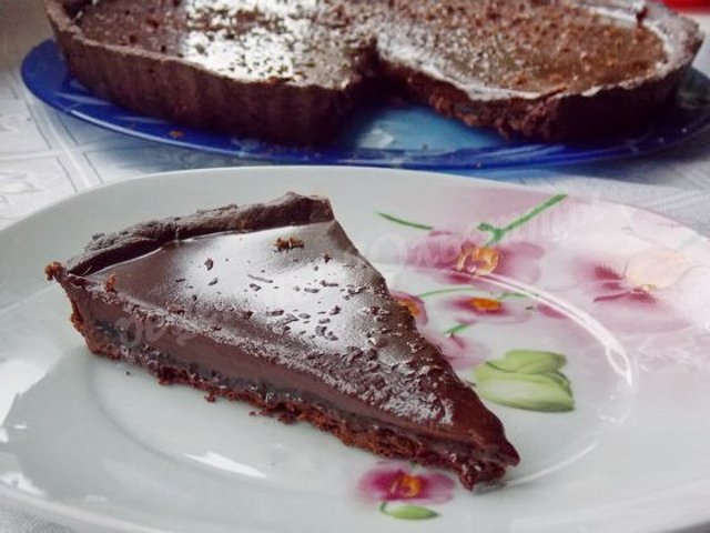 Мега-шоколадный тарт