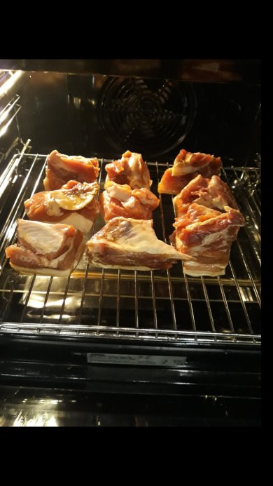 Грудинка свиная в духовке. - Шаг 4