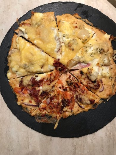 Пп пицца с куриным тестом - Шаг 1