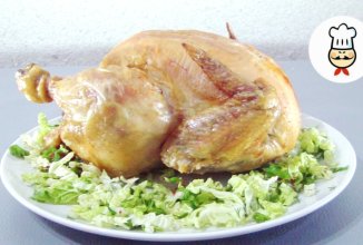 Курица на соли