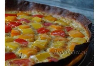 🍕🍕ТАРТ с перцем и сыром🍕🍕
С чередования (дюкан)