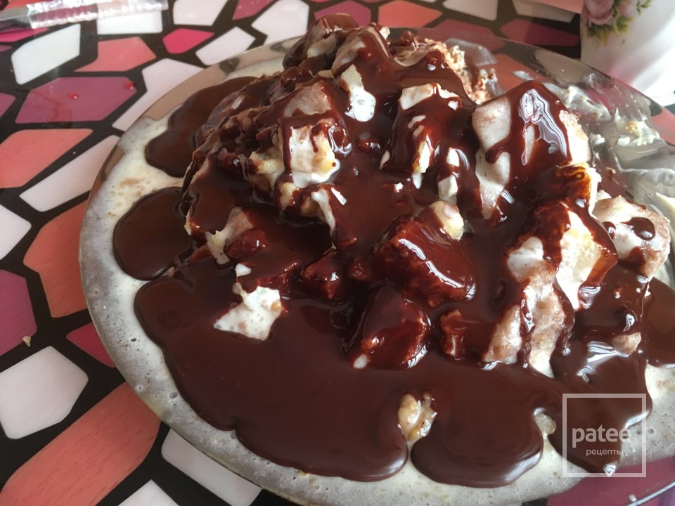 Панчо с ананасами и грецким орехом - Шаг 2