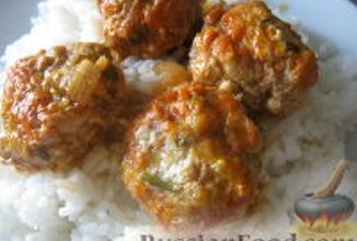 Фрикадельки в томатно-чесночном соусе