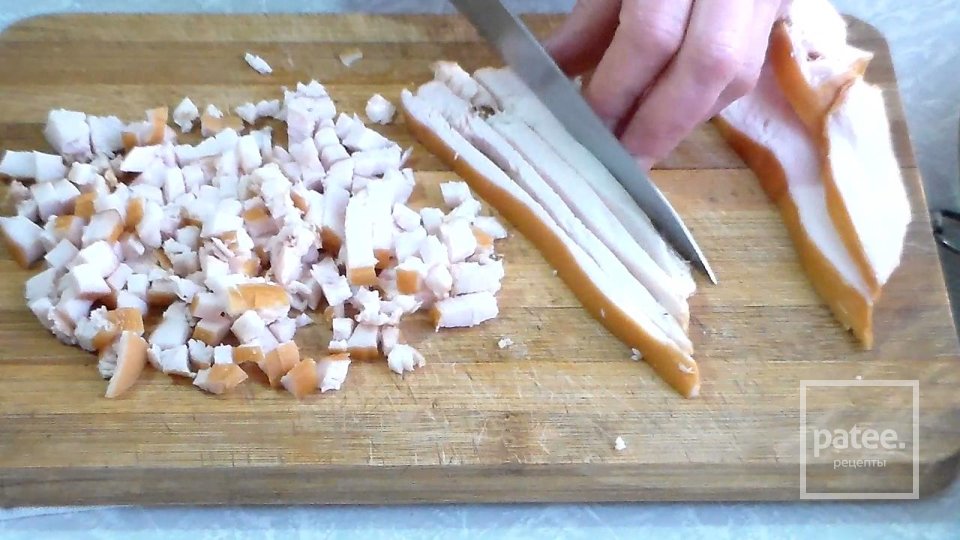 Перец запечённый в духовке с грибами и сыром - Шаг 3