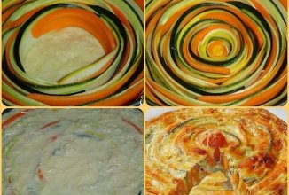 Овощной пирог😉