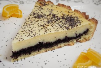 Тарт с маком и заварным кремом