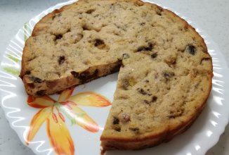 Манник без муки с сухофруктами в мультиварке