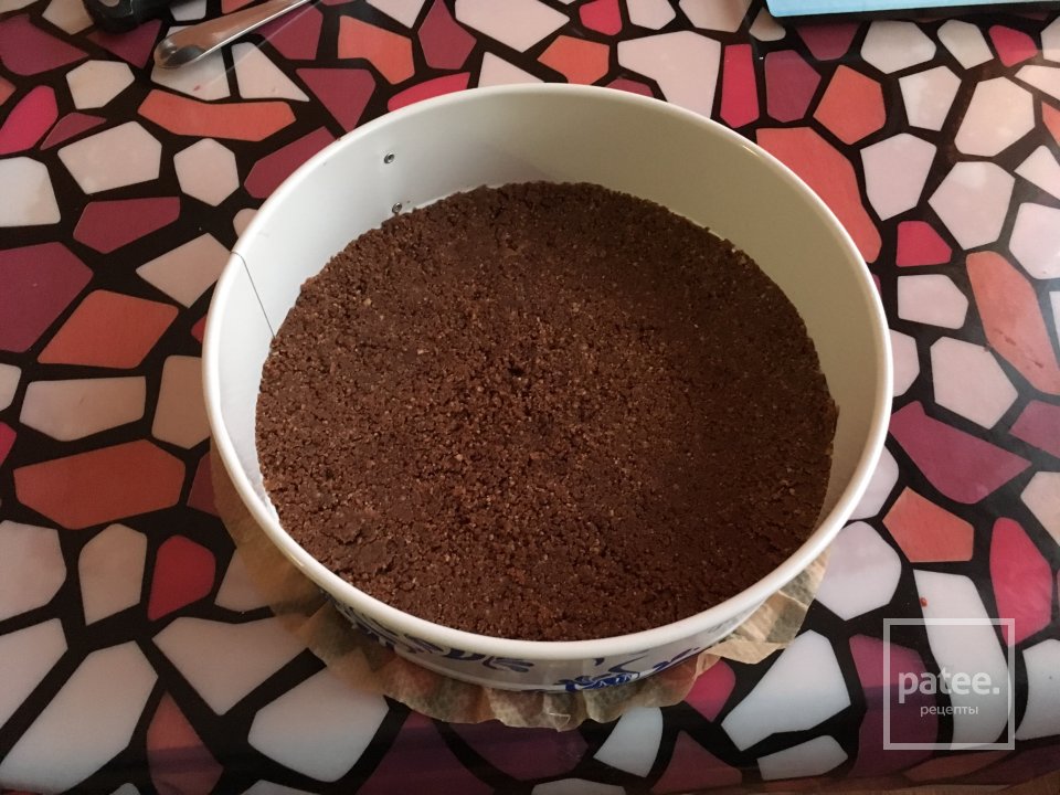 шоколадный чизкейк - Шаг 1