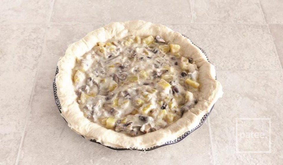 Пирог "Овощная фантазия ". - Шаг 4