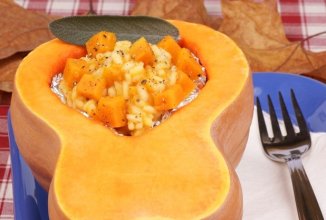 Овочеве різото з гарбузом