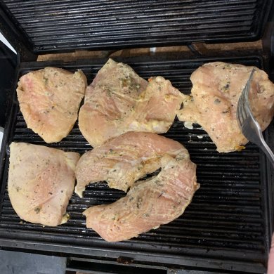 Курица гриль с грибами - Шаг 3