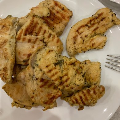 Курица гриль с грибами - Шаг 5