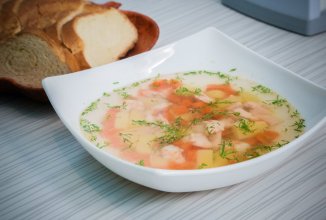 Уха с горбушей