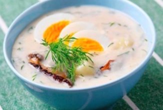 Французский куриный суп-пюре