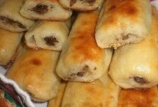 Картофельные рулетики с грибами