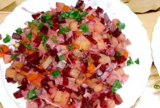 Вінегрет з квашеною капустою