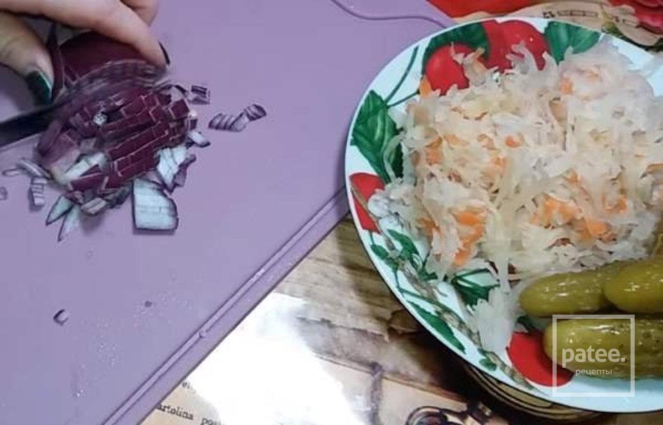 Вінегрет з квашеною капустою - Шаг 2