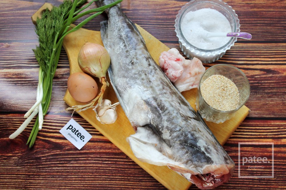 Сочные котлеты из трески с тимьяном - Шаг 1