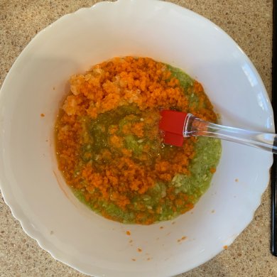 Овощные оладьи - Шаг 1